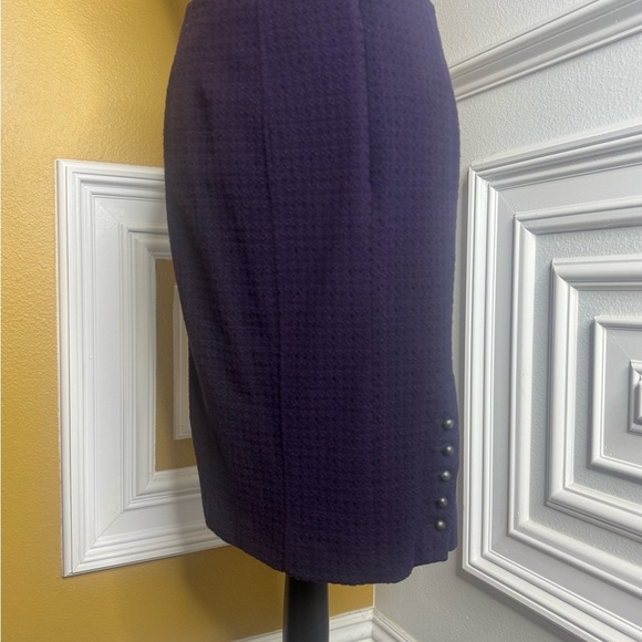 Elegant Nanette Lepore 
Cassis Knit Pencil Skirt - Picture 4 of 9